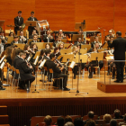 Un moment del concert que va tenir lloc ahir a l’Auditori Enric Granados de Lleida.