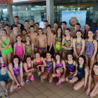 Entrenament zonal per a 33 nadadors a Cervera