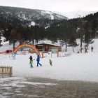 La estación de Port Ainé sumó ayer a 1.150 esquiadores. 