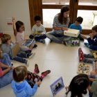 Imatge d’arxiu d’aquest curs a l’escola de Salàs.