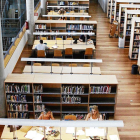 La biblioteca del Campus de Cappont de la Universitat de Lleida.