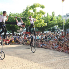 Una actuació del festival Circ Picat d’Alpicat l’any passat.