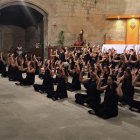 El cor va interpretar obres de diferents períodes i estils al convent dominic de Balaguer.