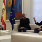 Rajoy es va reunir amb Unai Sordo i amb Ignacio Fernández Toxo.
