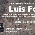 SEGRE et convida al concert de Luis Fonsi