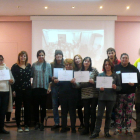 Los participantes en la iniciativa social del consell.