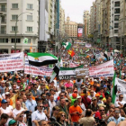 Imagen de archivo de una manifestación de pescadores en Madrid.
