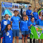 Los nadadores del CN Lleida que compitieron en la Copa Catalana.