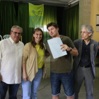 La consellera Serret ha entregado las escrituras de la concentración parcelaria de Alfés, dentro del regadío Segarra-Garrigues