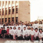 La promoción escolar de 1975-1976.