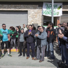 Imagen de archivo de una manifestación de la PAH en Tàrrega.