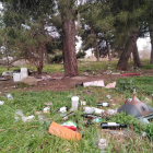 Acumulació d’escombraries a l’antiga hípica a Cappont