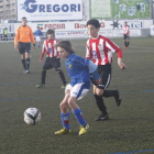 Un partido de una edición del torneo sub-13 del Atlètic Segre.