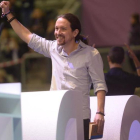 Iglesias arrasa Errejón en les votacions de l’assemblea de Podemos