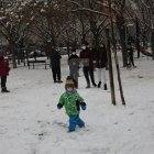 Nevada en Lleida del 9 de enero de 2021