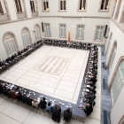 La reunió del Pacte Nacional pel Referèndum el passat 1 de febrer.