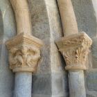 Capitells de l'església de Santa Maria de Cóll, a la Vall de Boí.
