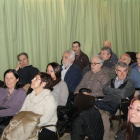 Un moment de l’assemblea celebrada ahir a l’Ateneu.