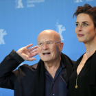 El director Volker Schlöndorff i l’actriu alemanya Susanne Wolff.