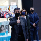 Visita de Jordi Sánchez a Lleida