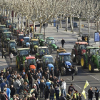 Viernes, 14 de febrero de 2020. Con cinco columnas de tractores y centenares de manifestantes