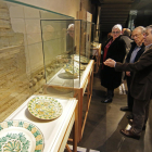 Inauguración ayer en el Museu de Lleida de la colección cerámica.