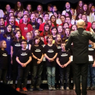 El concert diumenge a Manresa va reunir uns 200 nens.