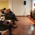 Un curso en el Colegio de Médicos que se retransmitió por internet.