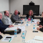 Una imatge de la reunió anual de la Comissió de seguiment del Montsec.