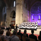 La Escolania de Montserrat actuó en la Seu Vella de Lleida en 2014. 