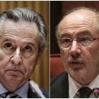 Els expresidents de Caja Madrid Miguel Blesa i Rodrigo Rato.