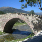 Imatge d’arxiu del pont vell de Vilaller.