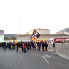 La protesta dels CDR a l'LL-11 a Lleida.