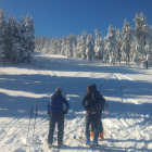 Esquiadores en Tuixent-La Vansa