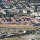 Imagen aérea de la cárcel de Lleida. 