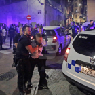 Detinguts per agredir urbans al centre de Lleida