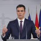 El presidente del Gobierno, Pedro Sánchez.