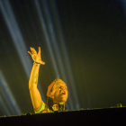 El DJ suec Avicii, en una imatge d’arxiu d’una sessió musical celebrada a Budapest.