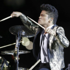 El galardonado cantante hawaiano Bruno Mars, durante una de sus actuaciones. 