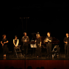 El concierto inaugural estuvo protagonizado por algunos de los profesores del curso. 
