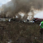Un avión se estrella al despegar en México sin causar víctimas mortales