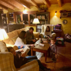 Imatge dels hostes d’una casa rural de la Vansa i Fórnols.