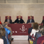 Sebastià Serrano va pronunciar ahir la conferència inaugural del curs de la UdL.