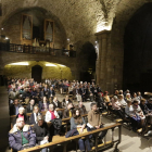 L’església de Sant Llorenç es va omplir ahir de públic per gaudir del concert de Christian Tarabbia.