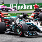 El Mercedes de Lewis Hamilton va sortir més líder del circuit de Monza, on es va imposar amb autoritat.