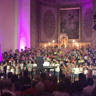 Juneda estrena un nou conjunt coral, amb un centenar de cantaires