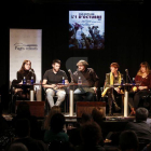 El Cafè del Teatre de Lleida acogió ayer la presentación del libro.
