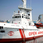 Imatge de l’embarcació ‘Open Arms’, de l’ONG Proactiva.