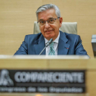 Manuel Sánchez Corbí, en una compareixença en el Congrés.