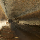 Estado del túnel antes de las obras de reforma.